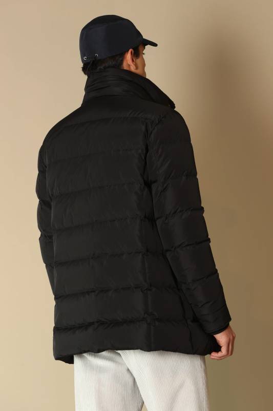 Rıld Goose Feather Male Coat Black - 6