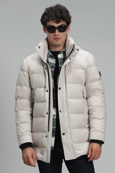 Rild Goose Feather Male Coat Stone - Lufian