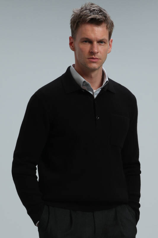 Rıver Mens Sweater Black - 5