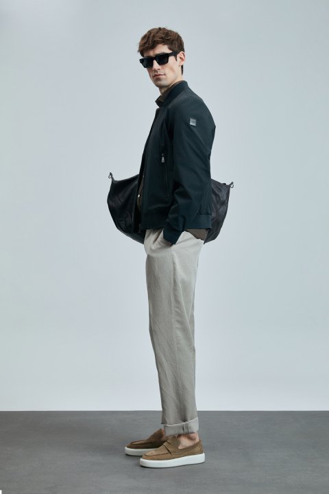 Roger Men's Coats Black - LUFIAN (1)