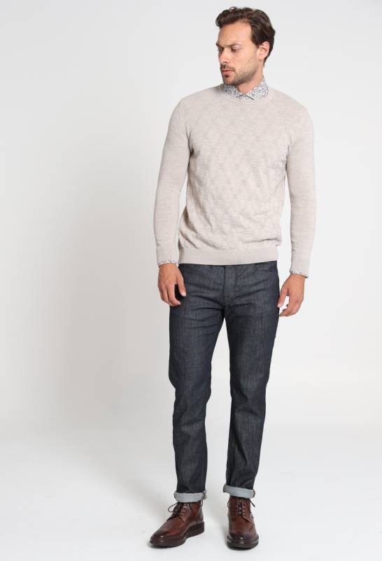 Rosa Mens Sweater Beıge - 2