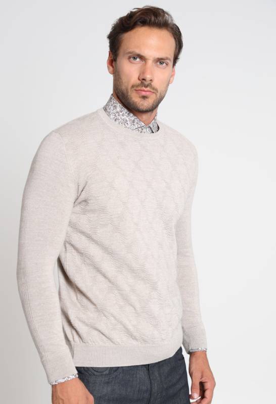 Rosa Mens Sweater Beıge - 4