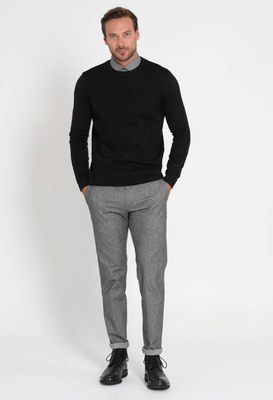 Rosa Mens Sweater Black - 1