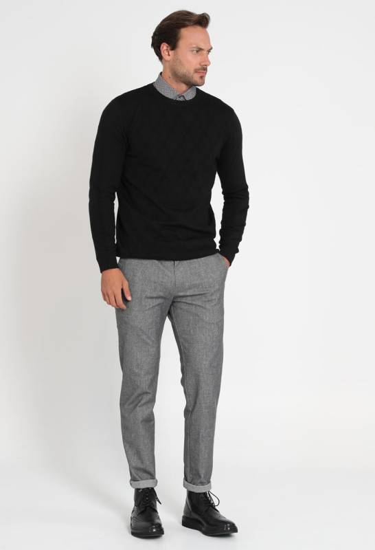 Rosa Mens Sweater Black - 2