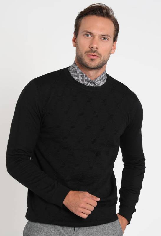 Rosa Mens Sweater Black - 4