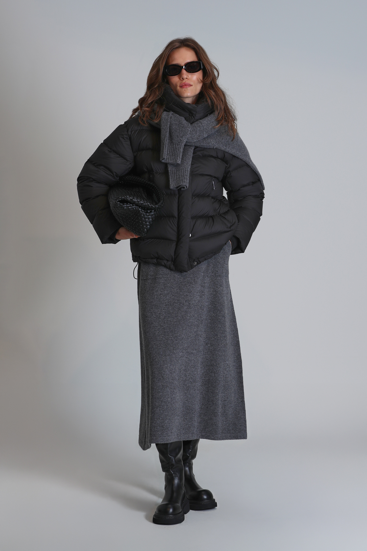 Rose Kaztüyü Woman Coat Black - Lufian (1)