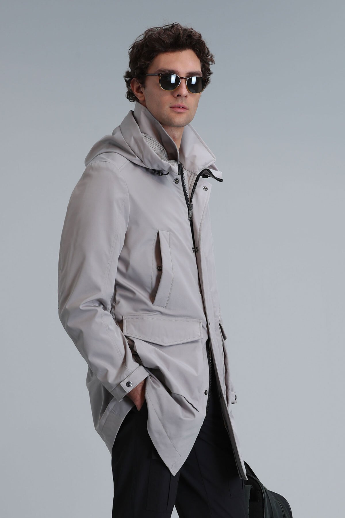 Roy Male Coat Camel - Lufian