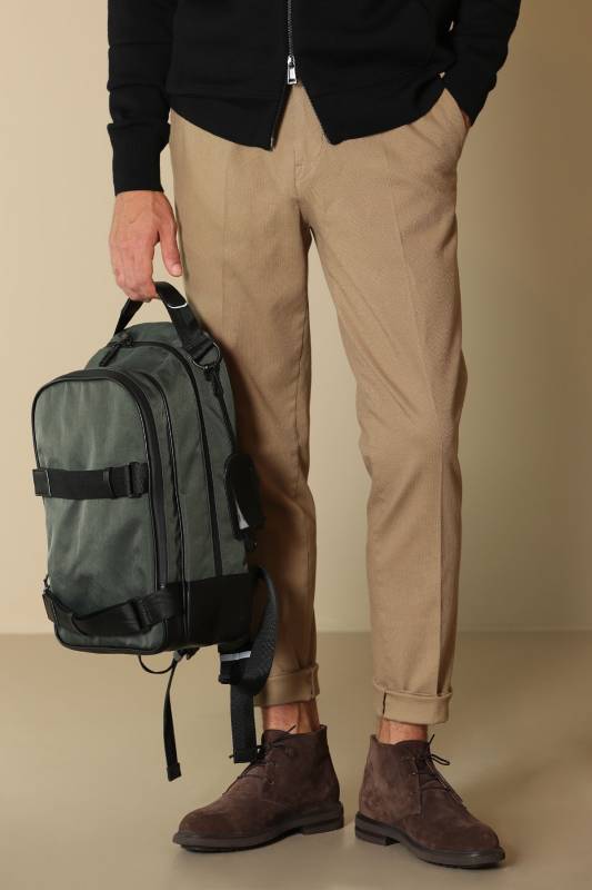 Rude Smart Mens Chino Pants Slım Fıt Camel - 2