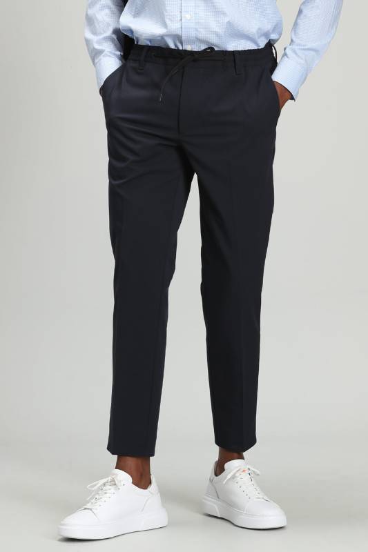 Rudolf Jogger Pants Tailored Fit Navy - 2