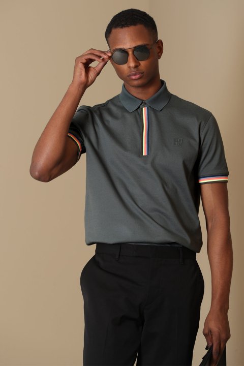 Sard Smart Mens Polo T - Shirt Green - Lufian