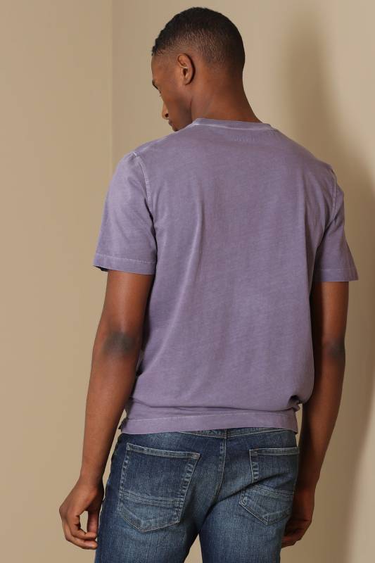 Sarder Mens Basic T - Shirt Purple - 6