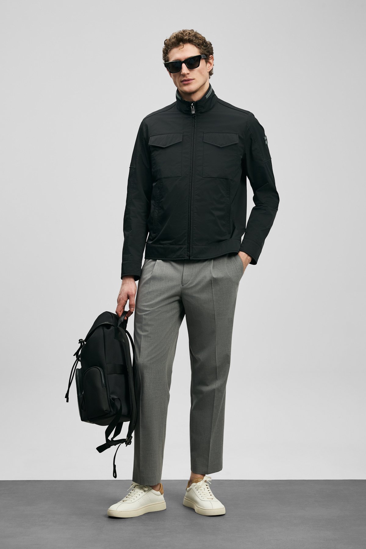 Scott Men's Coats Black - LUFIAN (1)