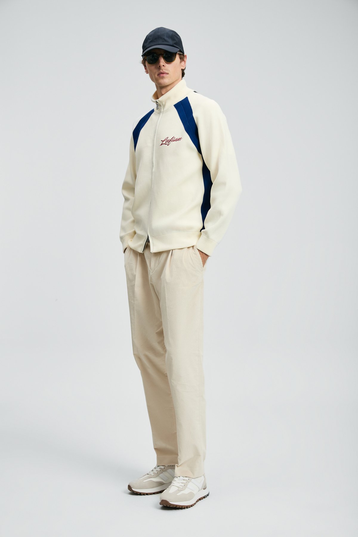 Shıne Men's Cardigan Off White - LUFIAN