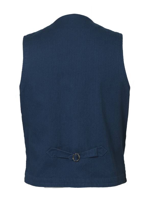 Sılves Classic Mens Vest Navy - 2