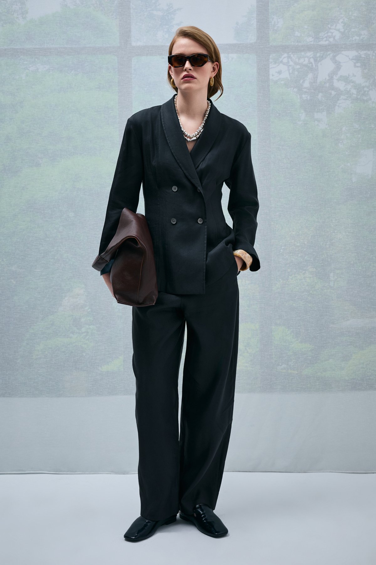 Sılvıa Women's Trousers Black - LUFIAN