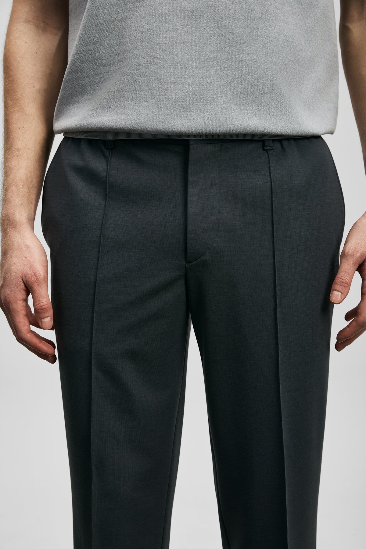 Sımon Jogger Pants Slim Fit Anthracite - LUFIAN