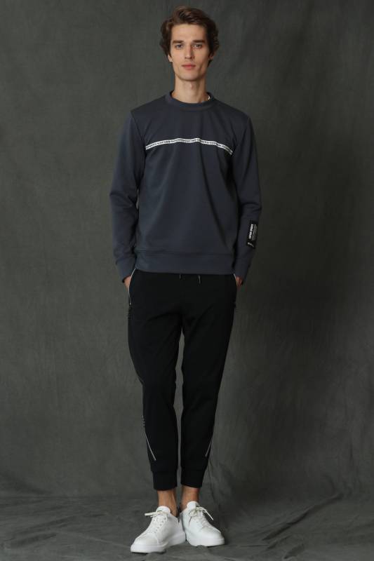 Sımple Male Sweatshirt Anthracıte - 2