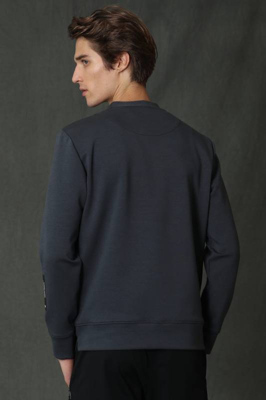 Sımple Male Sweatshirt Anthracıte - 6