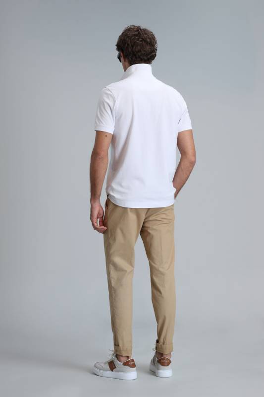 Smart Mens Chino Pants Slım Fıt Camel - 6