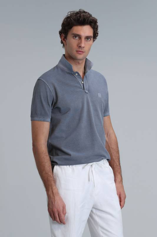 Smart Mens Polo T - Shirt Dark Grey - 5