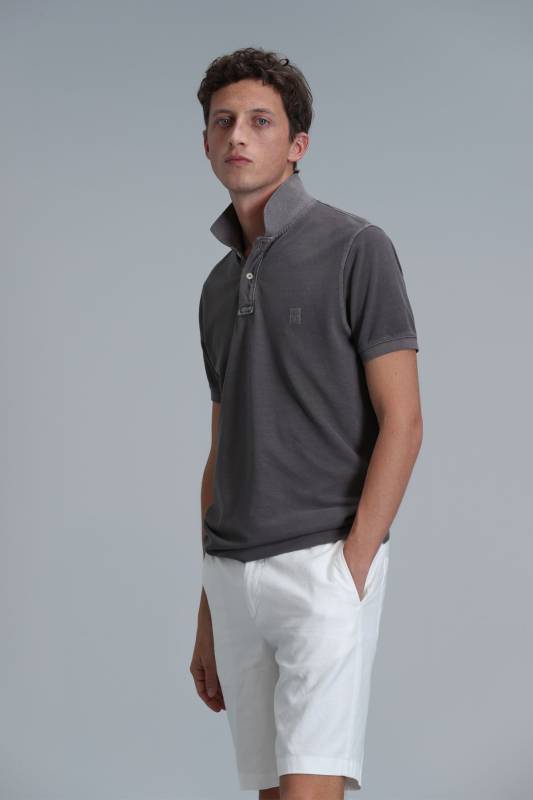 Smart Mens Polo T - Shirt Mınk - 1