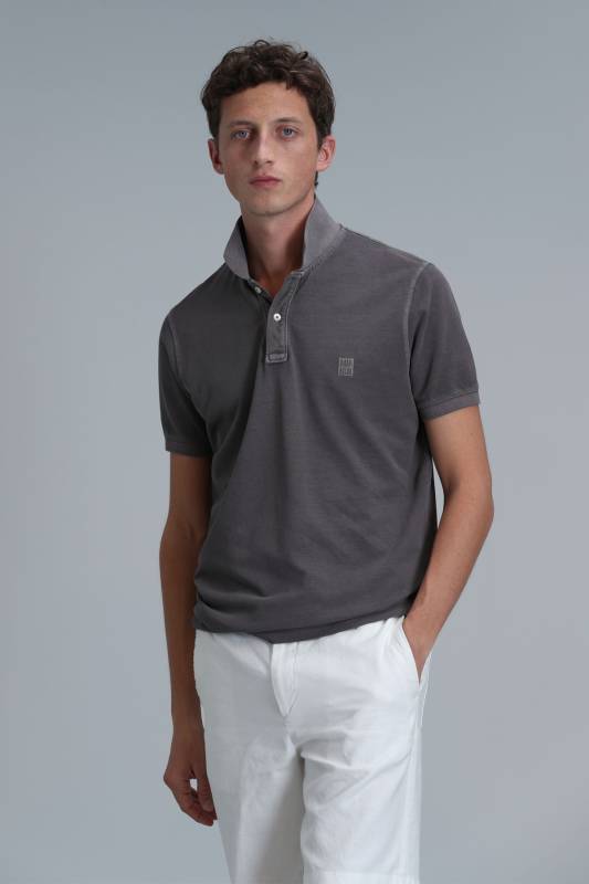 Smart Mens Polo T - Shirt Mınk - 3