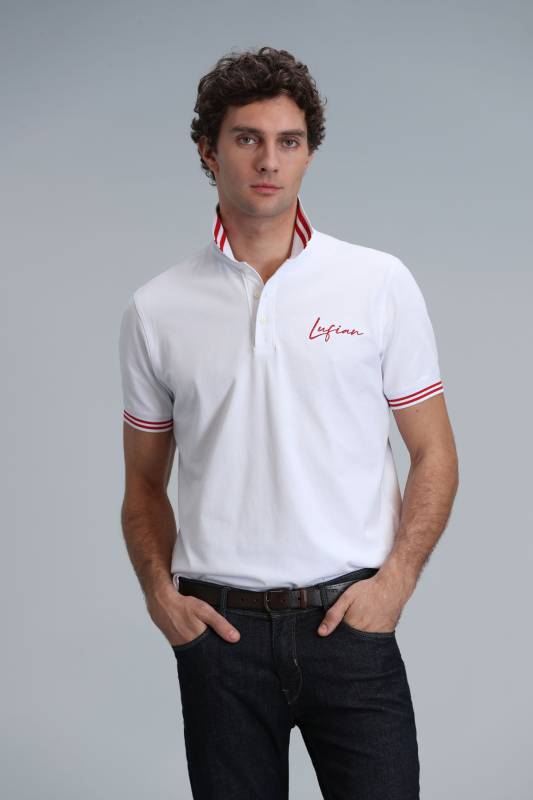 Smart Mens Polo T - Shirt Red - 1