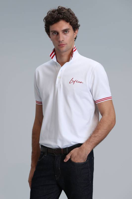 Smart Mens Polo T - Shirt Red - 3