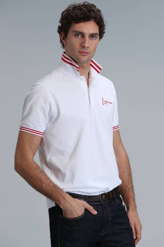 Smart Mens Polo T - Shirt Red - 5