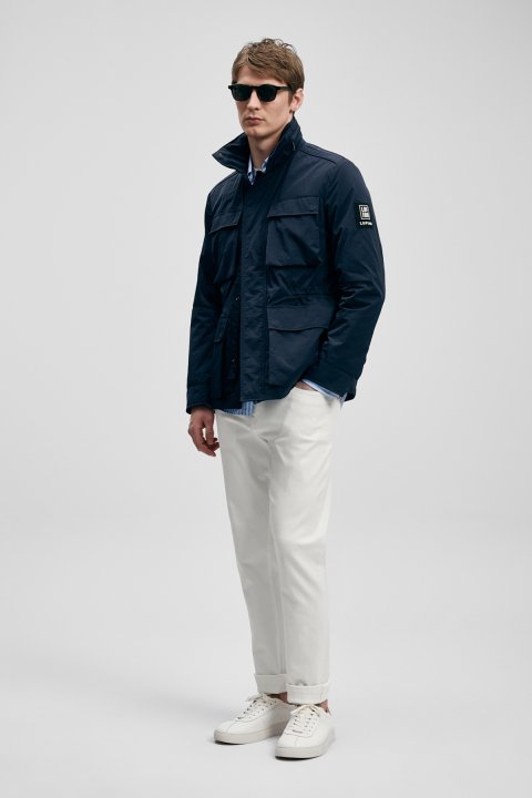 Sports 5 Pocket Mens Pants Slım Fıt Whıte - Lufian