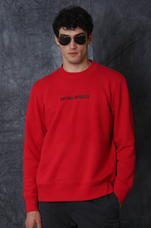 Star Male Sweatshirt Red - 2