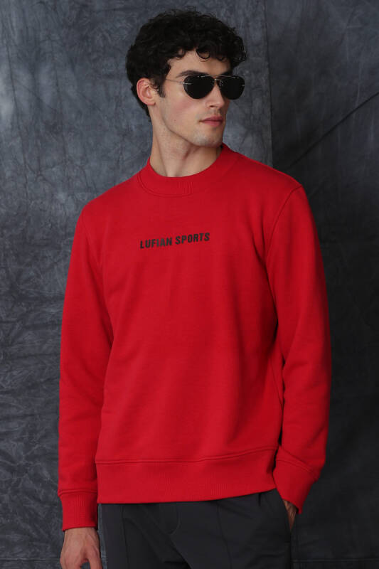 Star Male Sweatshirt Red - 4