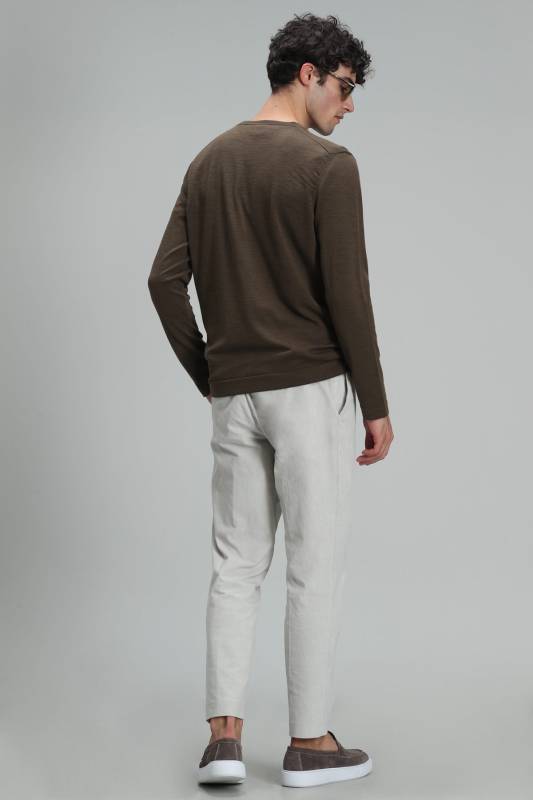 Star Mens Sweater Camel - 5