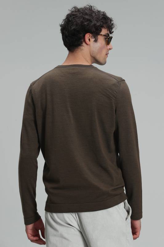 Star Mens Sweater Camel - 6