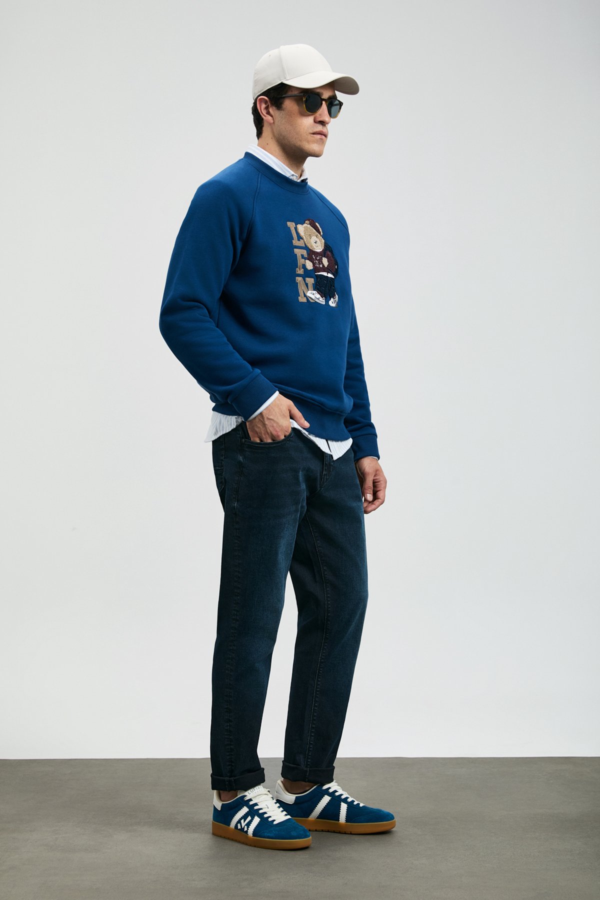 Storm Men's Sweatshirt Saxes - LUFIAN