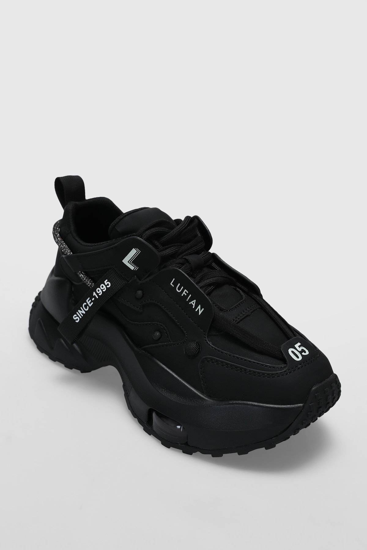 Stormy Women's Sneaker Shoes Black - LUFIAN (1)