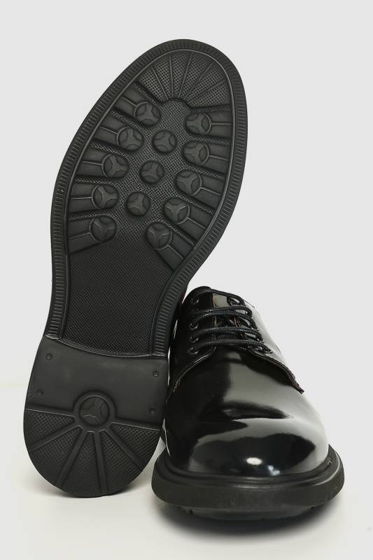 Suıt Mens Leather Shoes Black - 5