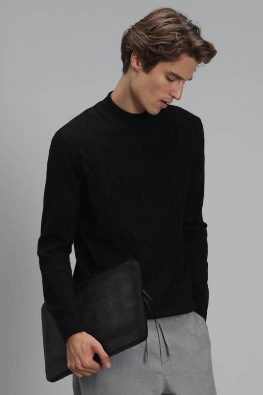 Talon Mens Sweater Black - 3