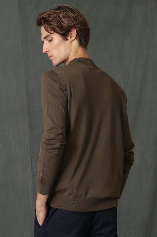 Talon Mens Sweater Camel - 6