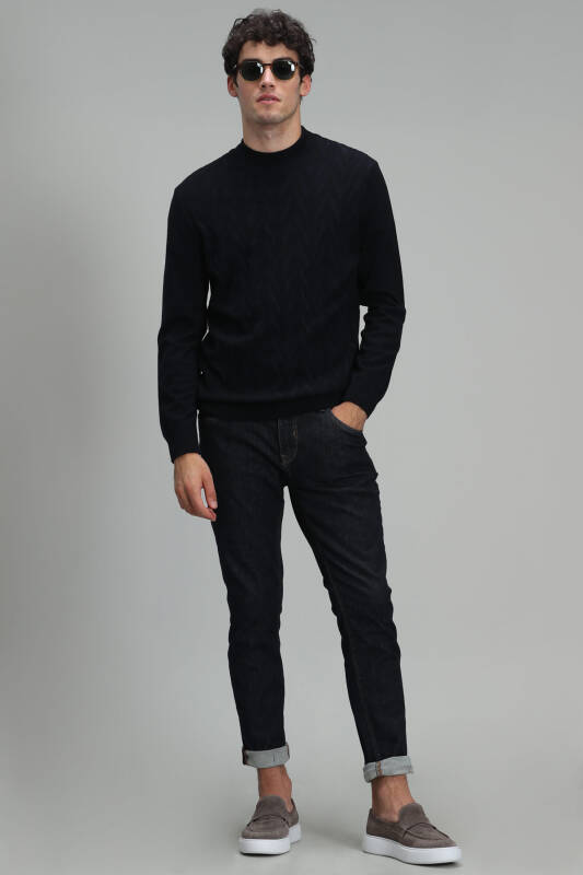 Talon Mens Sweater Navy - 2