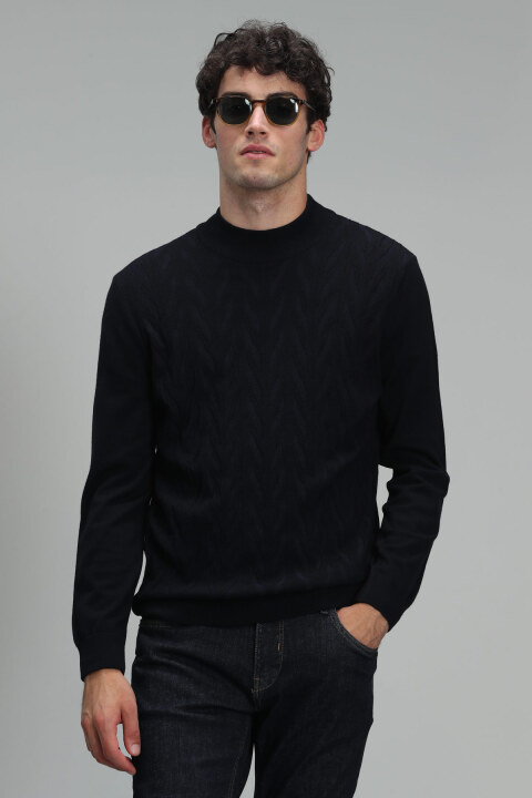 Talon Mens Sweater Navy - Lufian