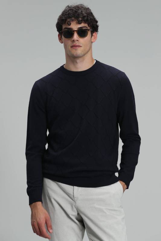 Tanya Mens Sweater Navy - 1