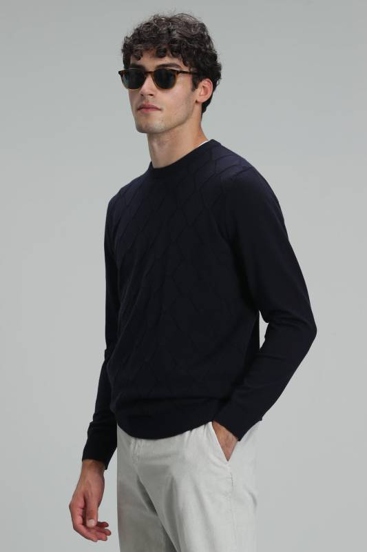 Tanya Mens Sweater Navy - 4