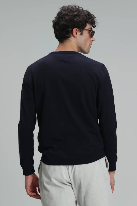 Tanya Mens Sweater Navy - 6