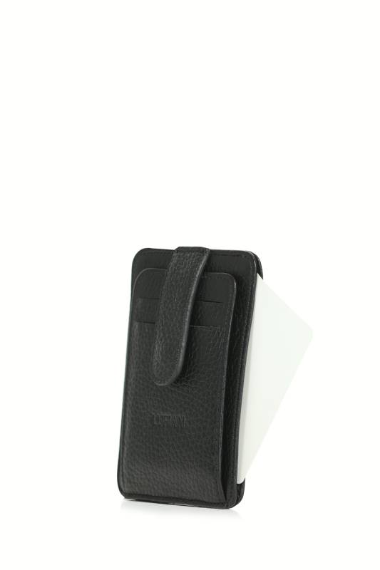 Taylor Mens Leather Card Black - 6