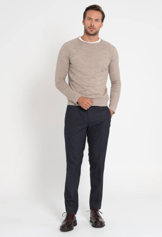 Tıano Mens Sweater Beıge - 2