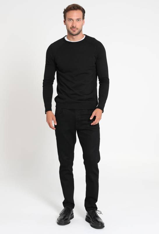 Tıano Mens Sweater Black - 2