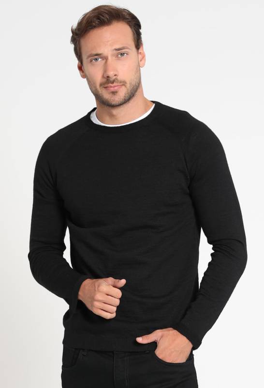 Tıano Mens Sweater Black - 3