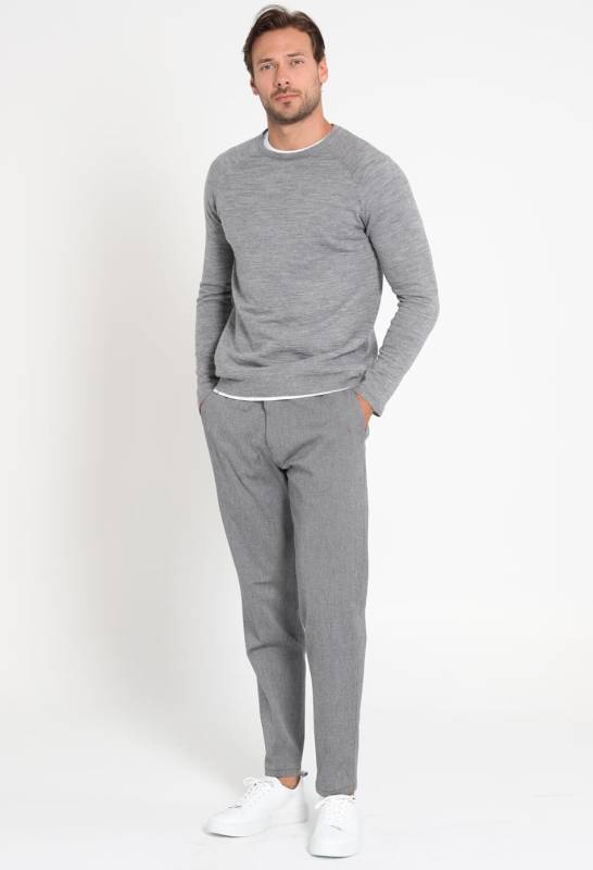 Tıano Mens Sweater Grey - 3