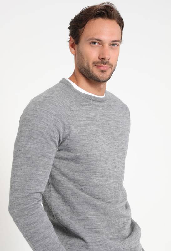 Tıano Mens Sweater Grey - 5